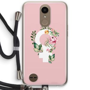 Venus: LG K10 (2017) Transparant Hoesje met koord