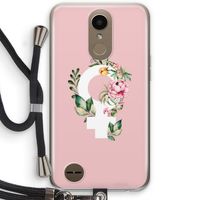 Venus: LG K10 (2017) Transparant Hoesje met koord Venus: LG K10 (2017) Transparant Hoesje met koord