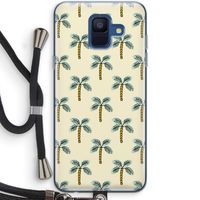 Paradise: Samsung Galaxy A6 (2018) Transparant Hoesje met koord