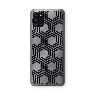 Geometrisch patroon: Samsung Galaxy A31 Transparant Hoesje