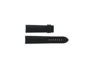 Horlogeband Tissot T0554271605700 / T610034057 Leder Zwart 23mm