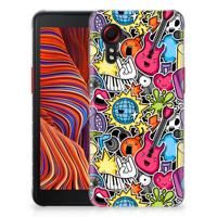 Samsung Galaxy Xcover 5 | Sillicone Back Cover | Punk Rock