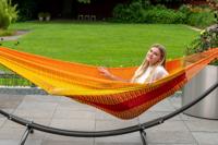 'Arc & Mexico' Fuego Tweepersoons Hangmatset - 180 kg - Oranje - Mexicaans - Tropilex