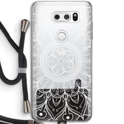Roses Are Red: LG V30 Transparant Hoesje met koord