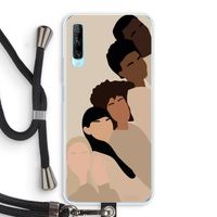 Sweet creatures: Huawei P Smart Pro Transparant Hoesje met koord