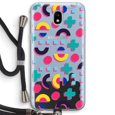 8-bit N°2: Samsung Galaxy J5 (2017) Transparant Hoesje met koord