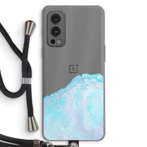 Fantasie pastel: OnePlus Nord 2 5G Transparant Hoesje met koord