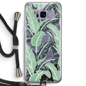 This Sh*t Is Bananas: Samsung Galaxy S8 Transparant Hoesje met koord