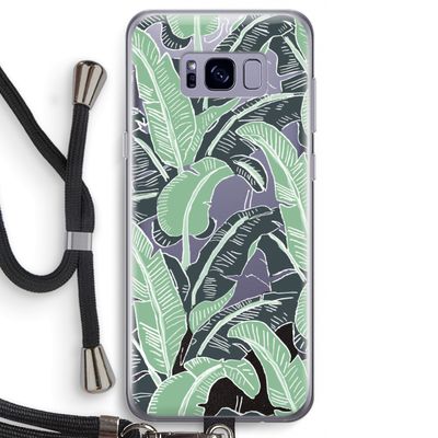 This Sh*t Is Bananas: Samsung Galaxy S8 Transparant Hoesje met koord