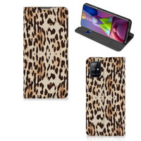 Samsung Galaxy M51 Hoesje maken Leopard - thumbnail