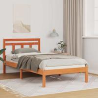 Bedframe Bruin 75 x 190 cm Massief grenenhout