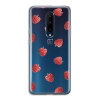 Framboosjes: OnePlus 7 Pro Transparant Hoesje