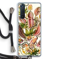 Haeckel Nepenthaceae: Sony Xperia 5 II Transparant Hoesje met koord Haeckel Nepenthaceae: Sony Xperia 5 II Transparant Hoesje met koord