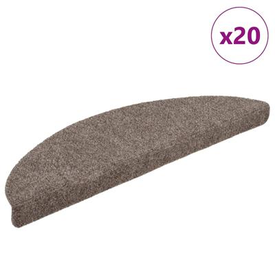 Trapmatten zelfklevend 20 st 56x17x3 cm beige