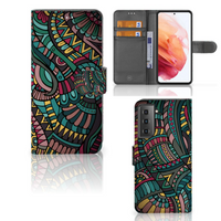 Samsung Galaxy S21 Telefoon Hoesje Aztec