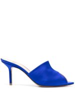 Francesco Russo sandales en daim - Bleu