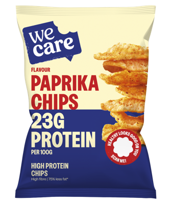 WeCare High Protein Paprika Chips