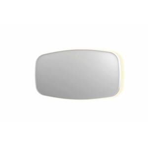 Spiegel INK SP30 160x4x80 cm incl. Indirect LED-Verlichting Rondom en Spiegelverwarming Mat Wit