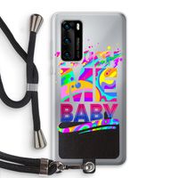 Touch Me: Huawei P40 Transparant Hoesje met koord