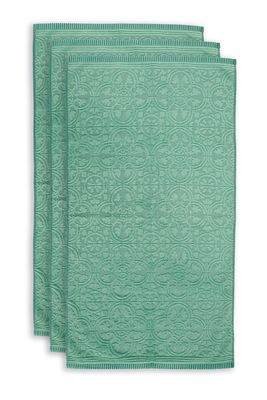 Pip Studio Badhanddoek Set/3 Tile de Pip Groen 55x100 cm