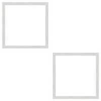 LED Paneel Slim 2 Pack - 30x30 Helder/Koud Wit 6400K - 24W Inbouw Vierkant - Mat Wit - Flikkervrij