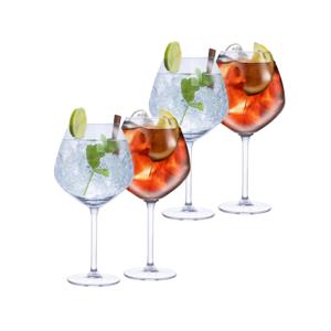 Gin Tonic cocktailglazen - 8x stuks - 730 ml - voor Aperol Spritz - glazen - glas