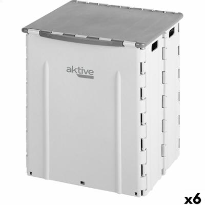 Vuilnisemmer Aktive Polypropyleen TPR 31 x 38 x 27 cm (6 Stuks)
