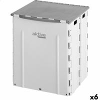 Vuilnisemmer Aktive Polypropyleen TPR 31 x 38 x 27 cm (6 Stuks)