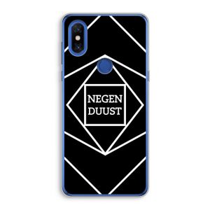 Negenduust geometrisch: Xiaomi Mi Mix 3 Transparant Hoesje