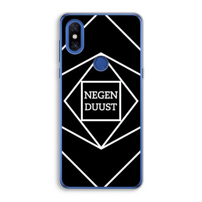 Negenduust geometrisch: Xiaomi Mi Mix 3 Transparant Hoesje
