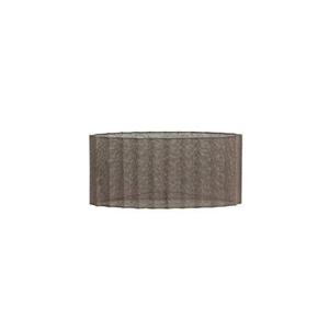 Light & Living Lampenkap ovaal Disli - Bruin - 45x21x22cm