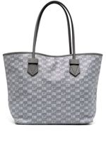 Moreau sac cabas à motif monogrammé - Gris