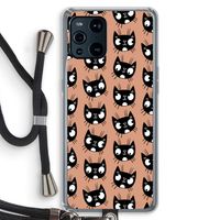 Kat: Oppo Find X3 Transparant Hoesje met koord