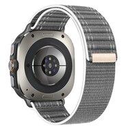 Nylon Wave band - Grijs - Samsung Galaxy Watch Ultra 47mm