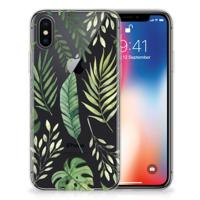 Apple iPhone X | Xs | TPU Case | Leaves