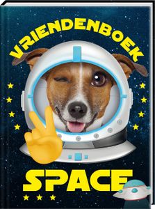 Space Dog Vriendenboekje