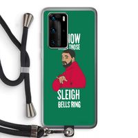 Sleigh Bells Ring: Huawei P40 Pro Transparant Hoesje met koord