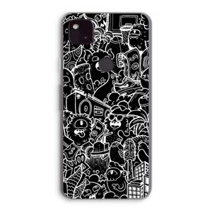 Vexx Black City : Google Pixel 4a 5G Transparant Hoesje
