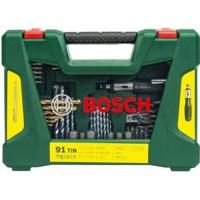 Borenset BOSCH 2607017195 Opbergdoos Draagtas (91 Onderdelen) - thumbnail