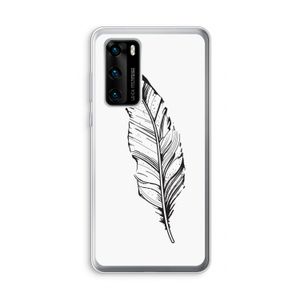 Pluim: Huawei P40 Transparant Hoesje