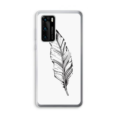 Pluim: Huawei P40 Transparant Hoesje