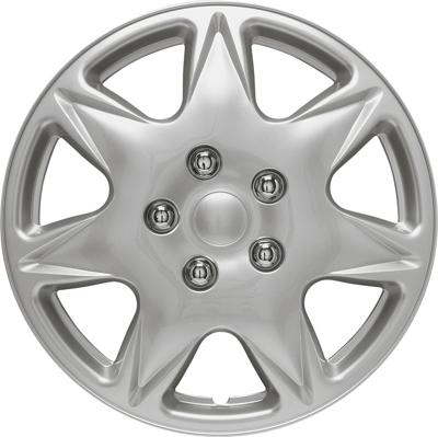 Wieldoppenset California 16-inch zilver PP9156SL
