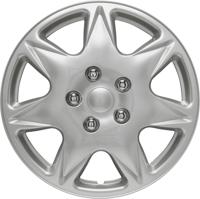 Wieldoppenset California 16-inch zilver PP9156SL