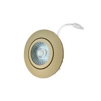 LED Downlight 6W IP44 36º 2.700K Goud