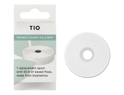 TIO Refill bio-based vegan flosdraad - 50 meter