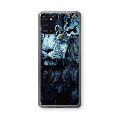 Darkness Lion: Samsung Galaxy A31 Transparant Hoesje