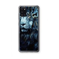 Darkness Lion: Samsung Galaxy A31 Transparant Hoesje