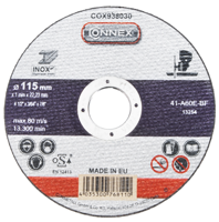 Connex slijpschijf rvs 115mm - cox938030