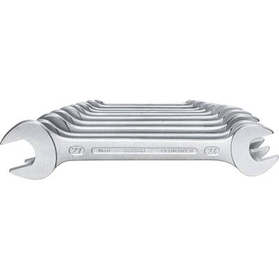 Gedore 6077540 6077540 Dubbele steeksleutelset 10-delig Sleutelbreedte (metrisch) 6 - 27 mm