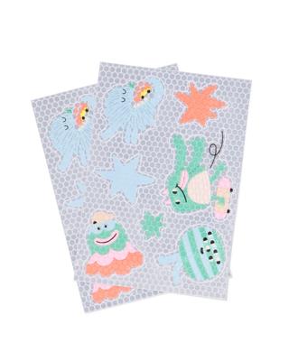 HEMA Reflecterende Fietsstickers Monsters - 2 Stuks